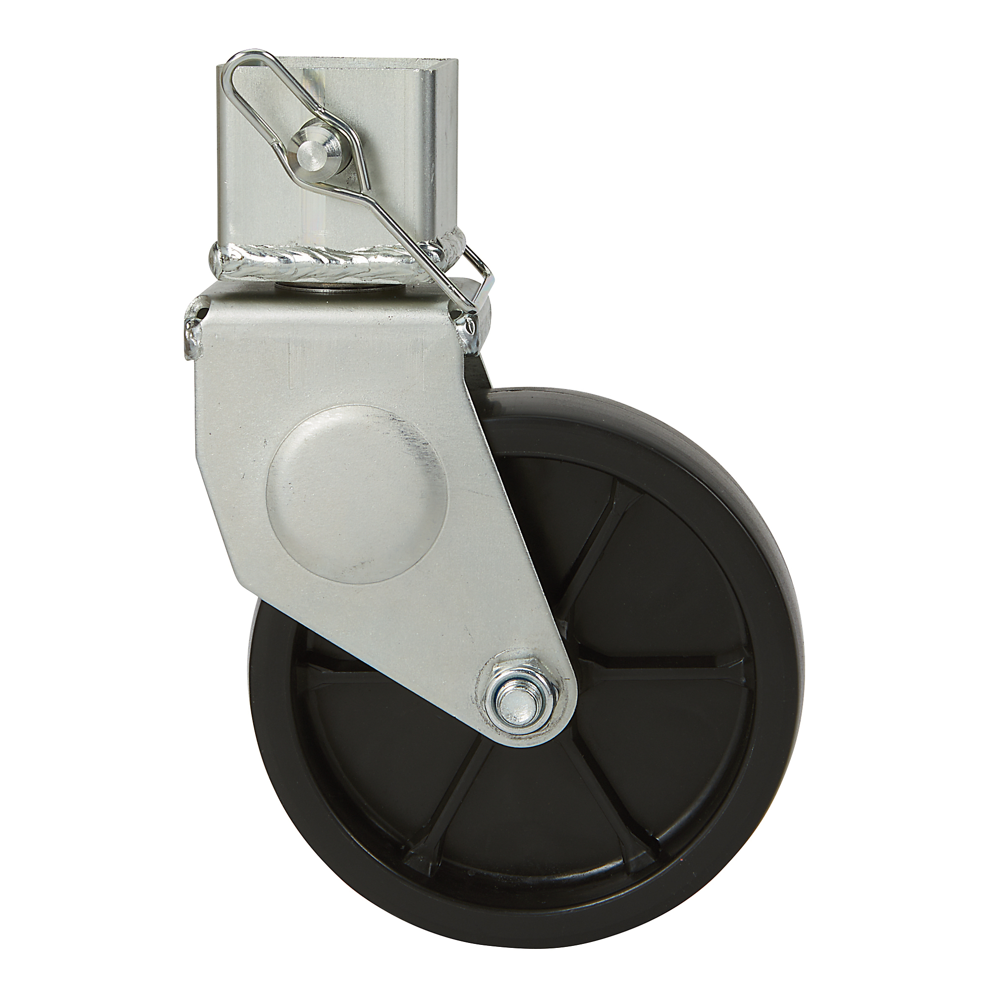 Ultra-Tow Square Tube Jack Caster, 6in. Dia., 1200-Lb. Capacity